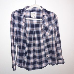 💙PacSun Blue & Red Flannel💙